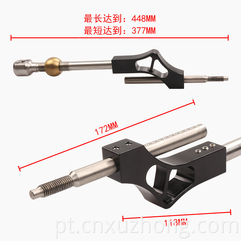 Para Honda Civic Integra CRX B16 B18 B20 D16 Circuito Ajustável Curto Shifter